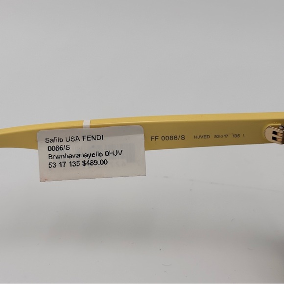 Fendi Brown Tortoise Sunglasses - Picture 7 of 7